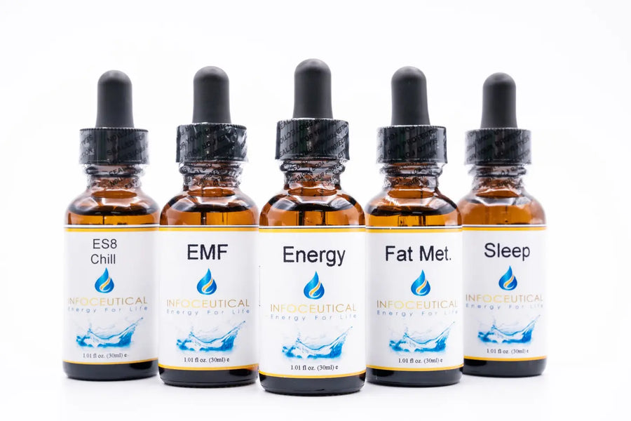Energy4Life Infoceutical bottles