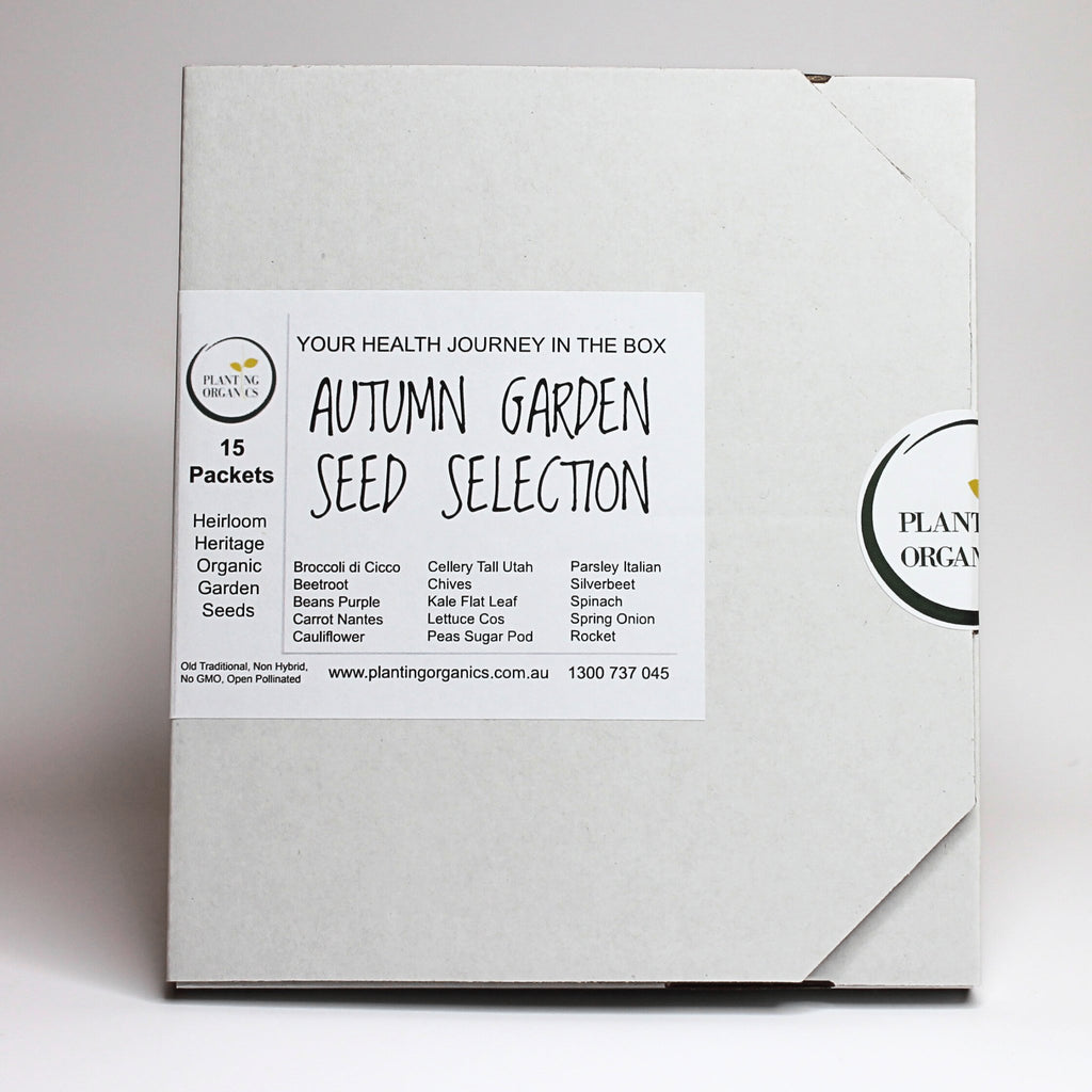 Autumn Garden Seed Selection - Planting Organics