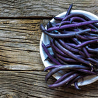 Beans Royal Burgundy - Heirloom Seeds - Planting Organics