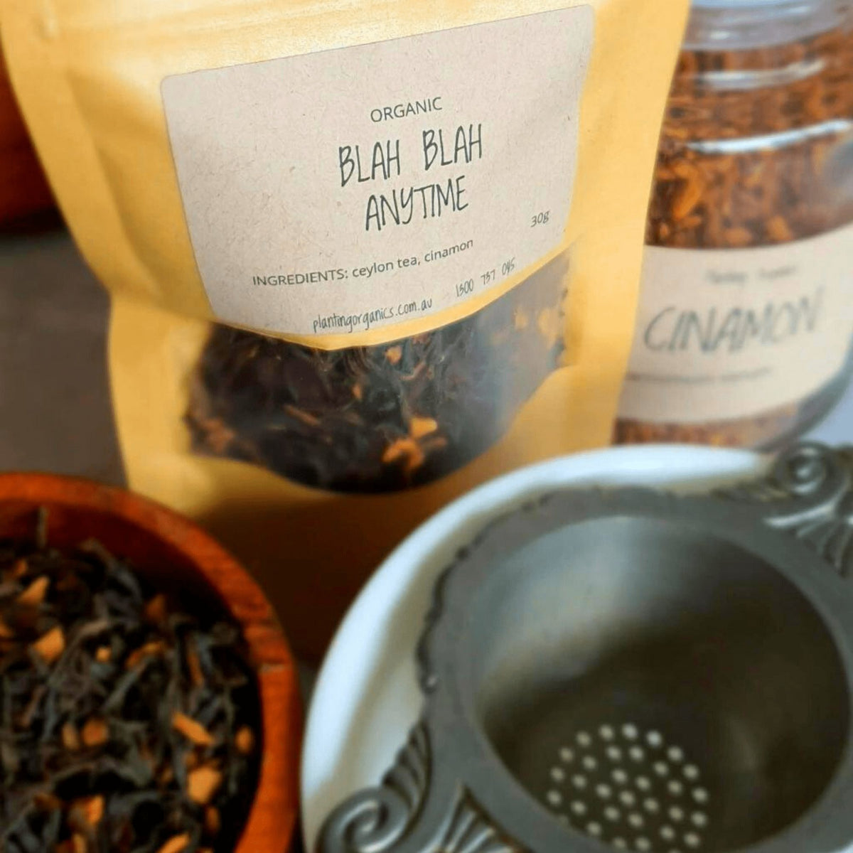 Blah Blah Anytime - Organic loose tea - Planting Organics