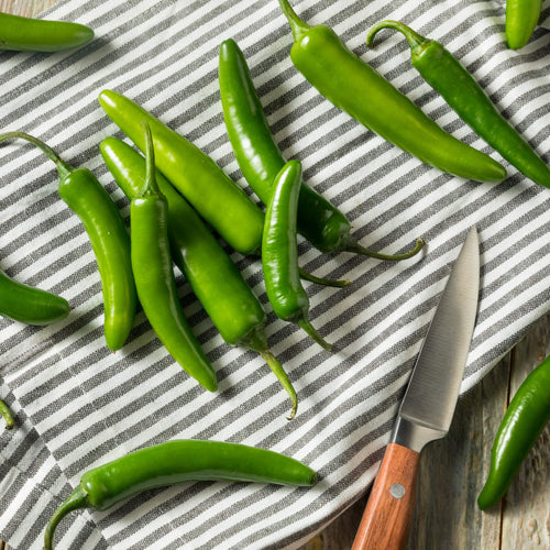 Chilli Serrano Heirloom Seeds - Planting Organics