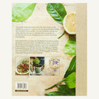 The Edible Balcony paperback back cover with book description and ISBN