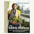 The Edible Balcony paperback front cover by Indira Naidoo