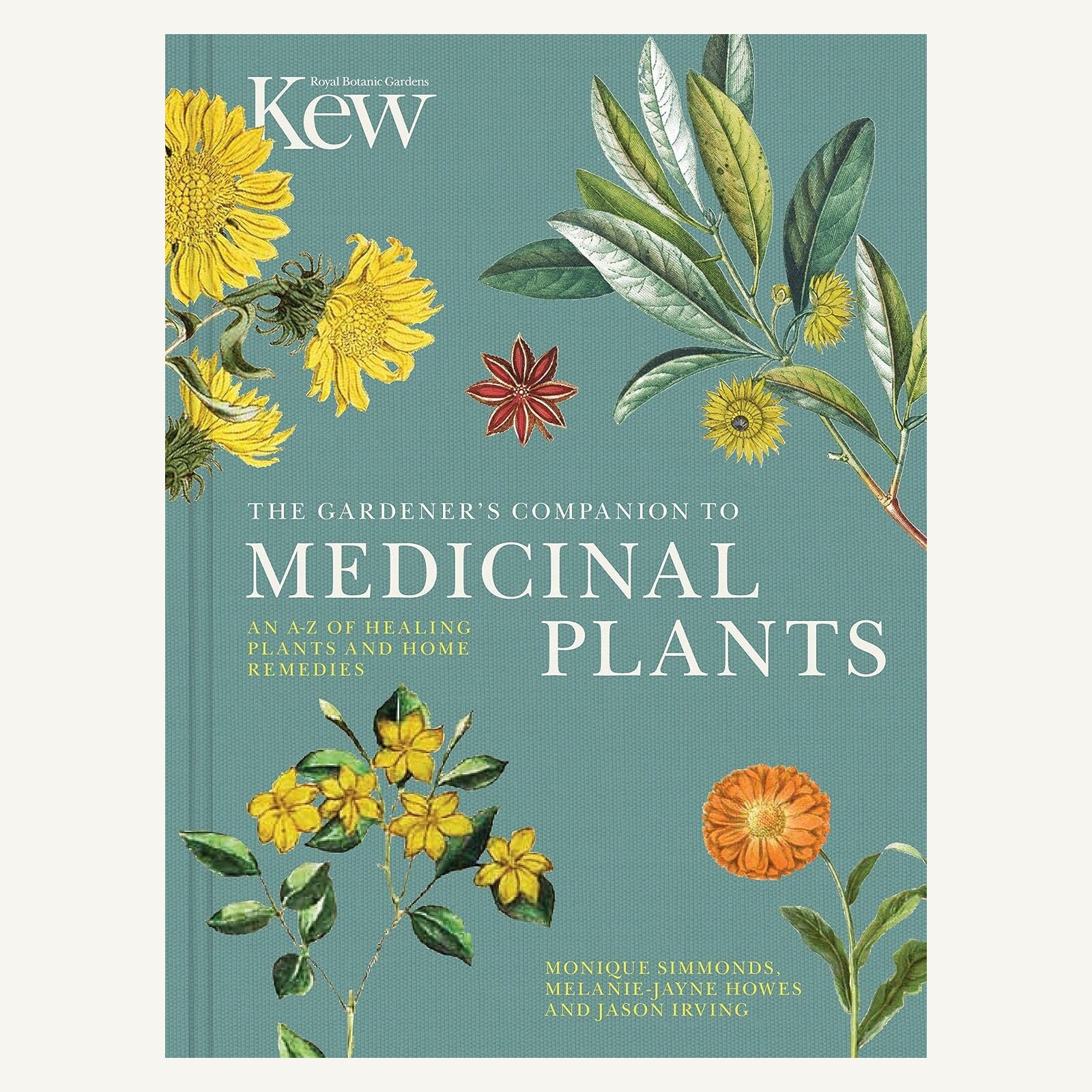 The Gardener’s Companion to Medicinal Plants Kew hardcover book cover