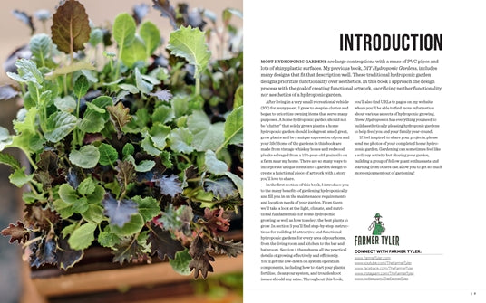 Home Hydroponics small-space hydroponic project interior pages