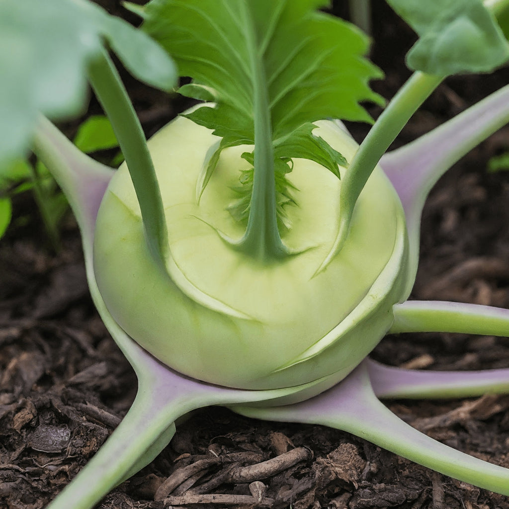 Kohl Rabi White Vienna - Planting Organics