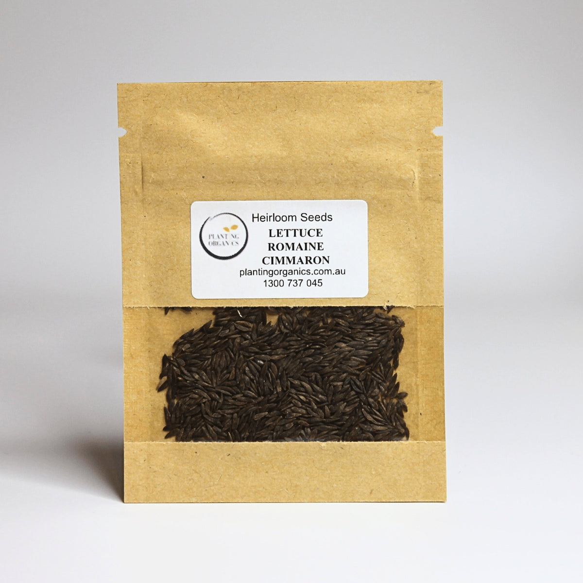 Lettuce Red Rommaine Cimmaron Heirloom Seeds - Planting Organics