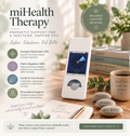 miHealth Therapy session information featuring the original Energy4Life miHealth device