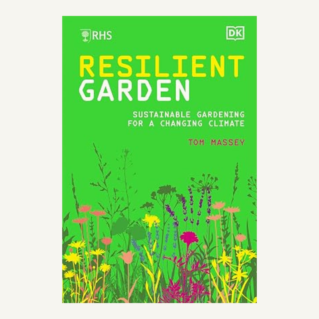 RHS Resilient Garden by Tom Massey hardcover book cover