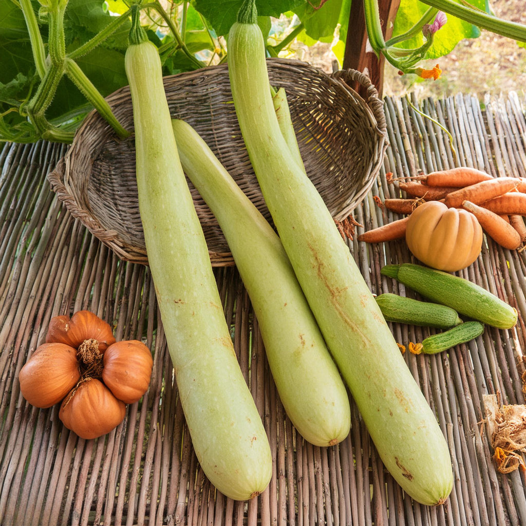 Squash Long Sicilian Cucuzza - Planting Organics