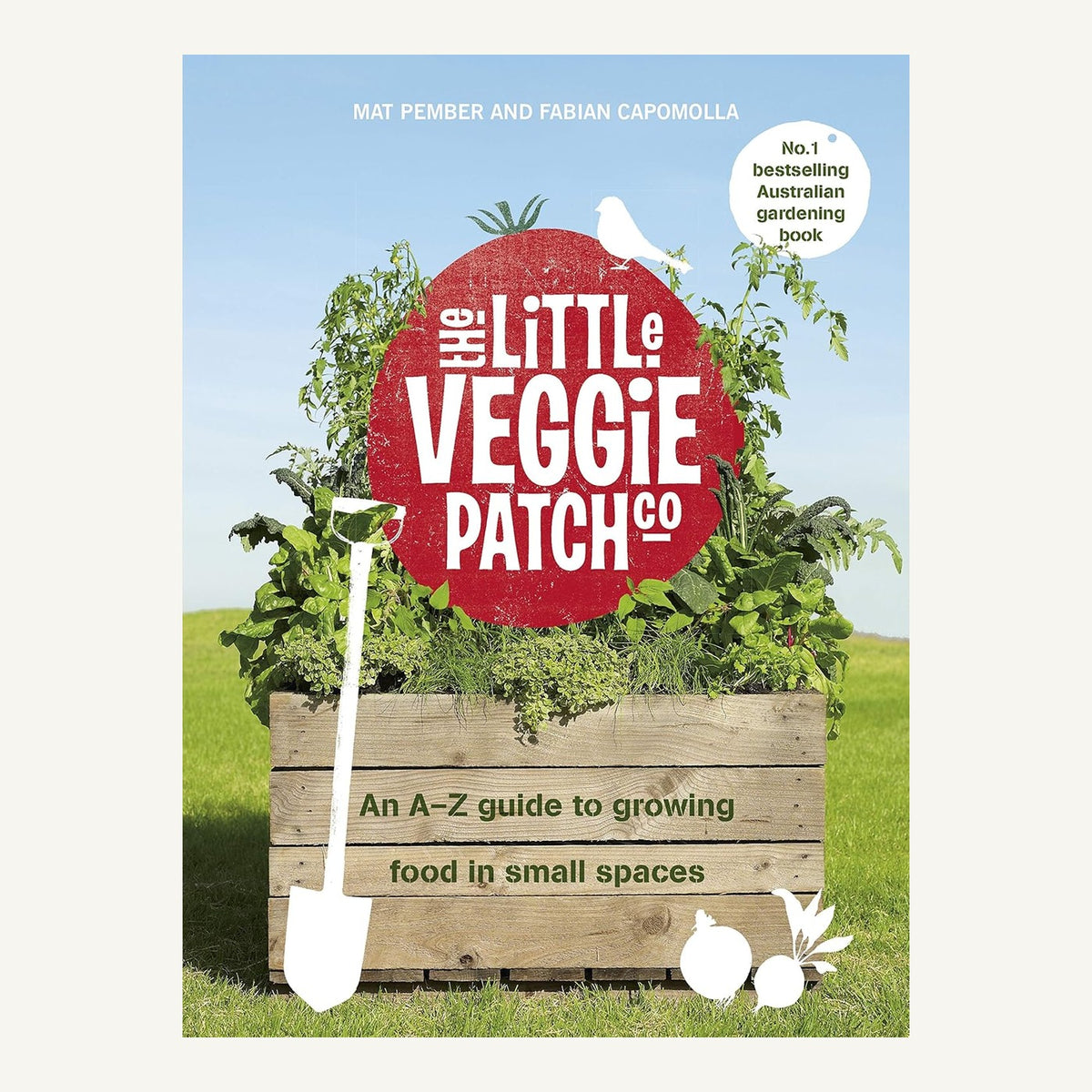 The Little Veggie Patch Co. by Mat Pember and Fabian Capomolla paperback book cover