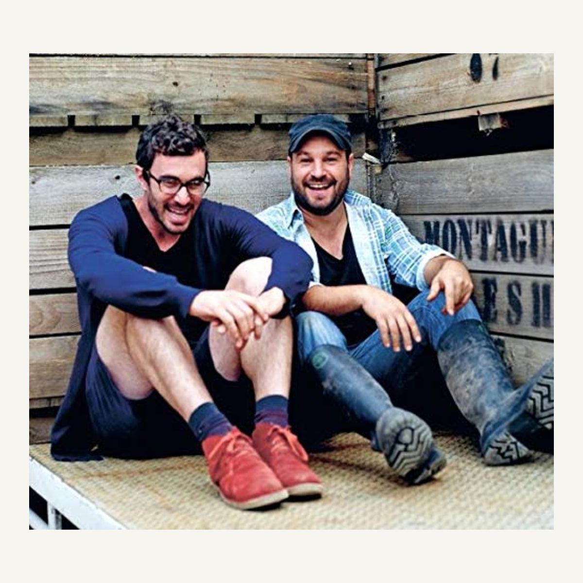 Authors Mat Pember and Fabian Capomolla of The Little Veggie Patch Co.