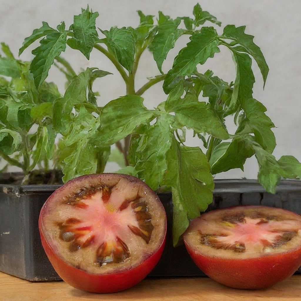 Tomato Cherokee Purple - Heirloom Seeds - Planting Organics