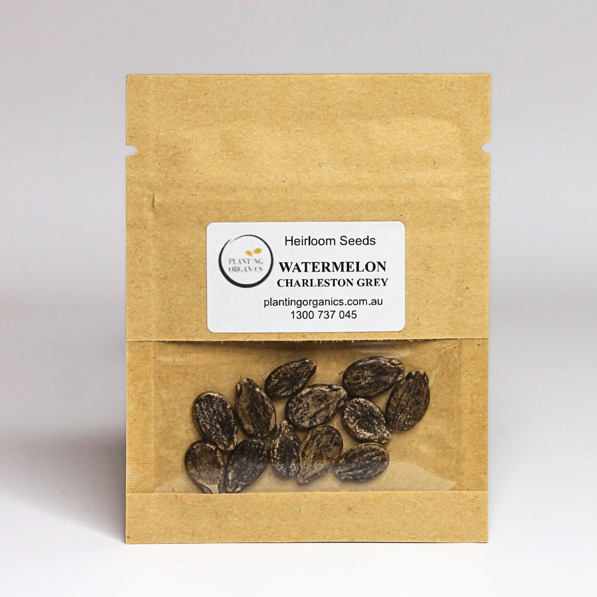Watermelon Charleston Grey Heirloom Seeds - Planting Organics